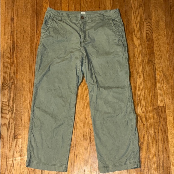 Gap Women’s Khaki Green Casual Pants - Picture 2 of 12